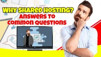 Featured image which suggests how to use shared hosting.