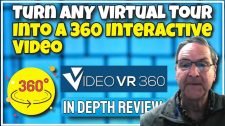 Image text: "Turn a Virtual Tour into a 360 degree video".