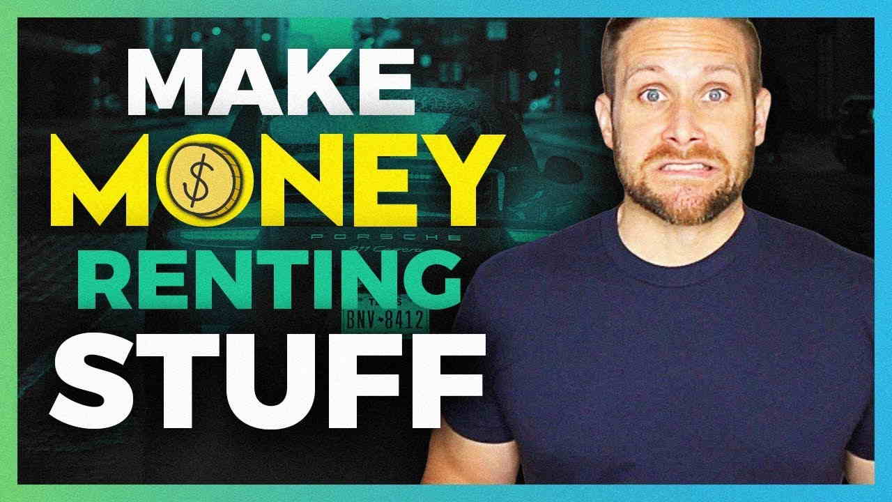 Image text: "Make money renting stuff".