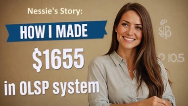 How Nessie Made $1655 in OLSP System with Facebook Community help.