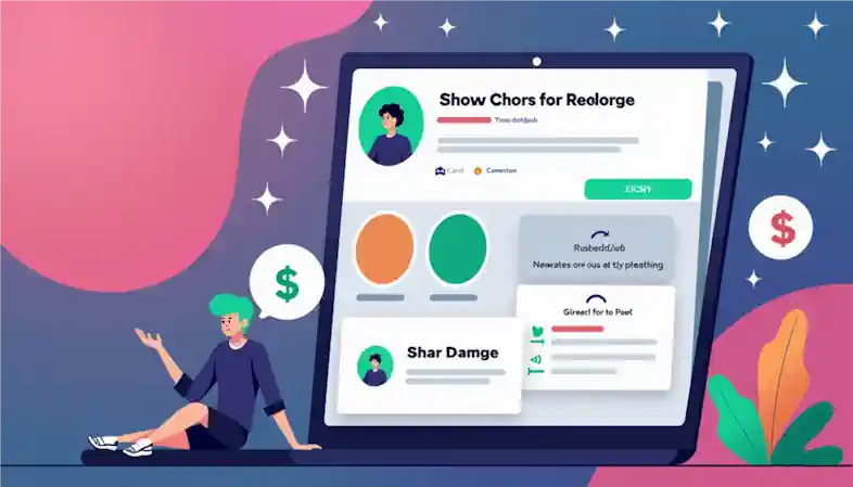 Onlyfans Collaborations visualized with a subscriber watching her Creator's Content.