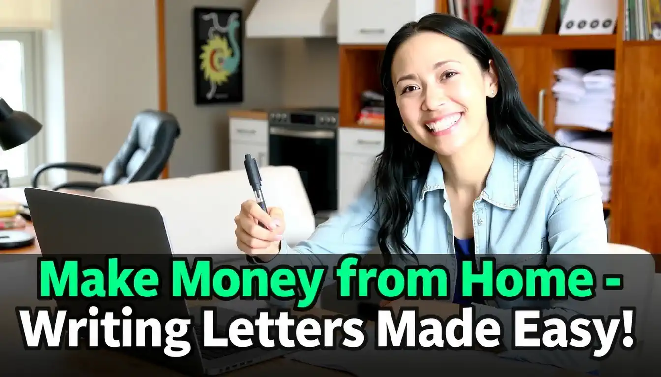 Another Thumbnail image of Making Money from Home by Writing Letters