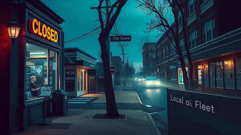 LocalAI Fleet handling multiple customer inquiries simultaneously at night