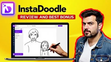 InstaDoodle review video thumbnail image