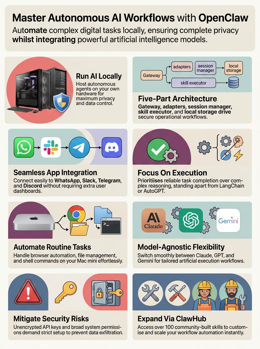 Autonomous AI Workflows Explained: Where OpenClaw Fits In